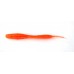 Рыбацкая силиконовая приманка, Taipan Rain Worm, 3,8 дюйма, 8шт/уп, цвет №09 Orange